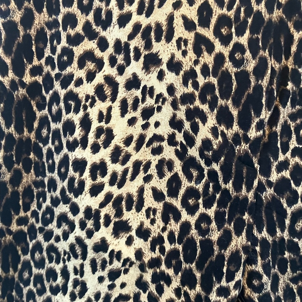 Necessary Objects Essential Leopard Print Cropped… - image 5